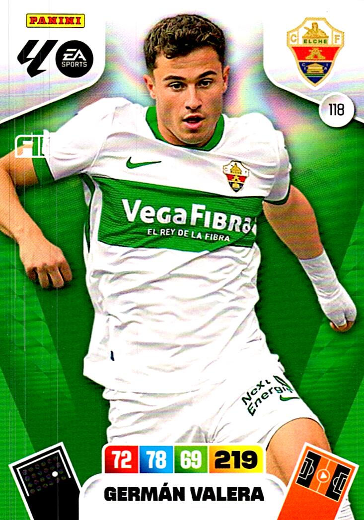 ADRENALYN LA LIGA 2025/2026 GERMAN VALERA ELCHE CF Nº118