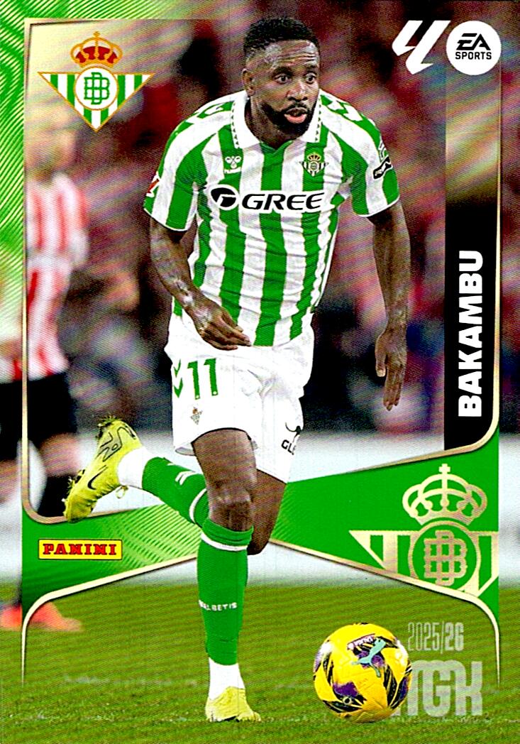 MEGACRACKS 2025/2026 REAL BETIS BAKAMBU Nº108