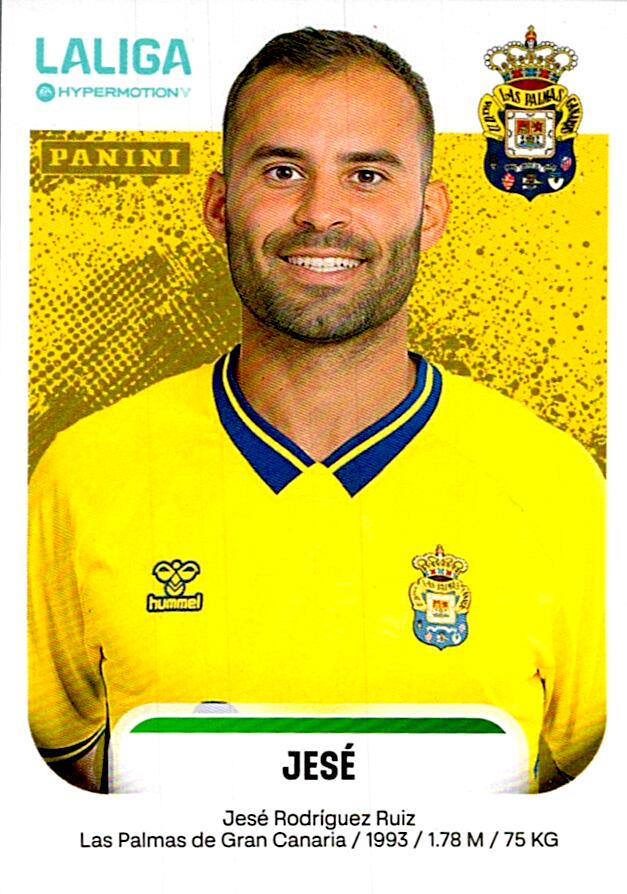 LALIGA HYPERMOTION 2025-26 JESE LAS PALMAS Nº267