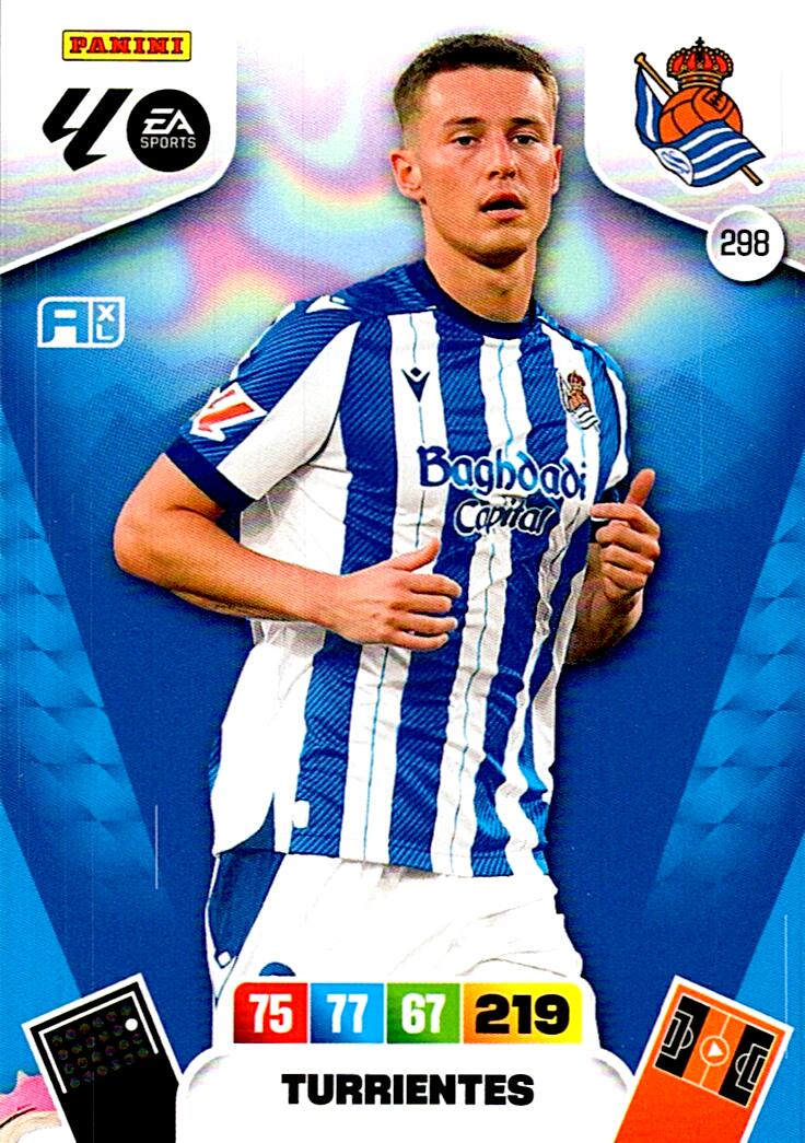 ADRENALYN LA LIGA 2025/2026 TURRIENTES REAL SOCIEDAD Nº298