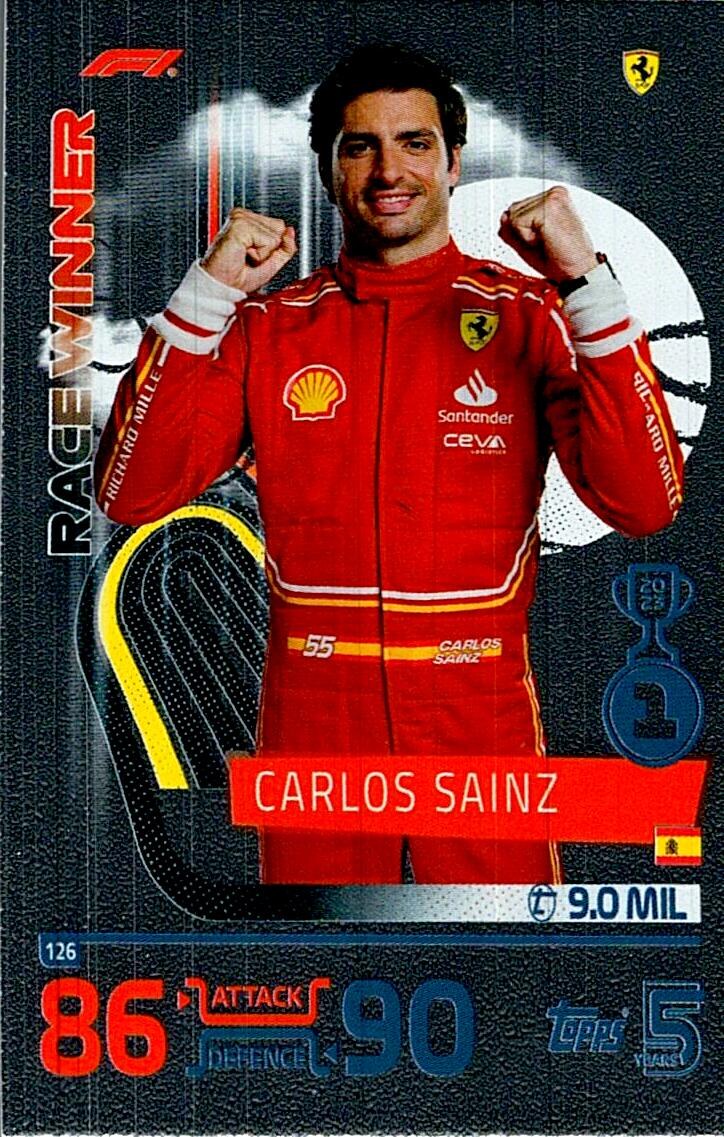 TOPPS TURBO ATTAX 2024 Nº126