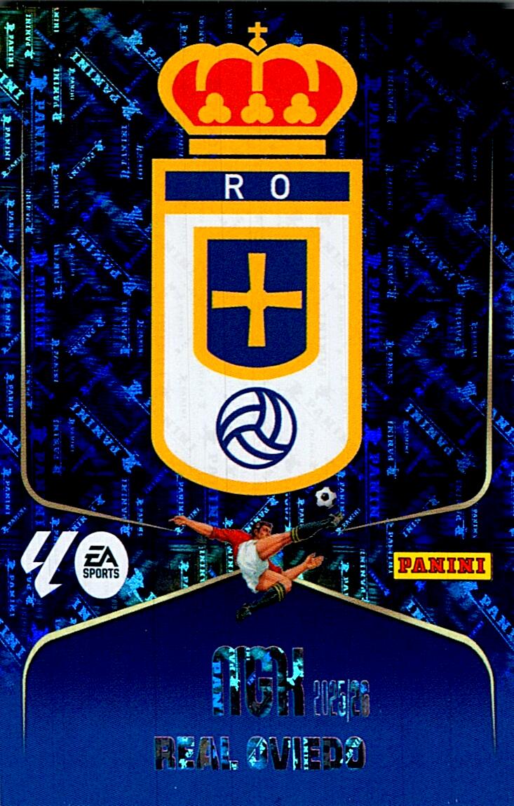 MEGACRACKS 2025/2026 ESCUDO REAL OVIEDO Nº271