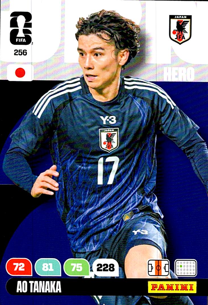 ADRENALYN WORLD CUP 2026 AO TANAKA JAPAN Nº256