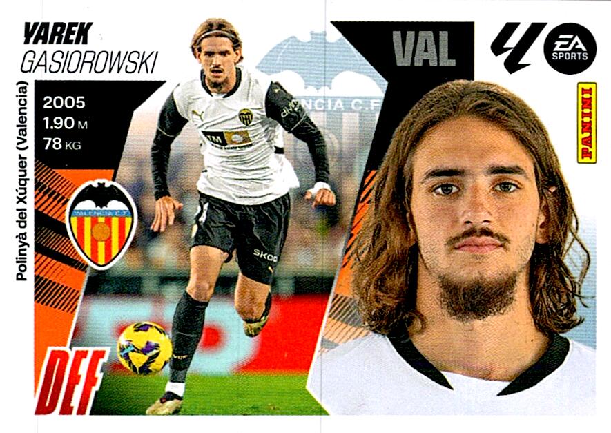 LIGA ESTE 2025/2026 VALENCIA CF YAREK Nº9A