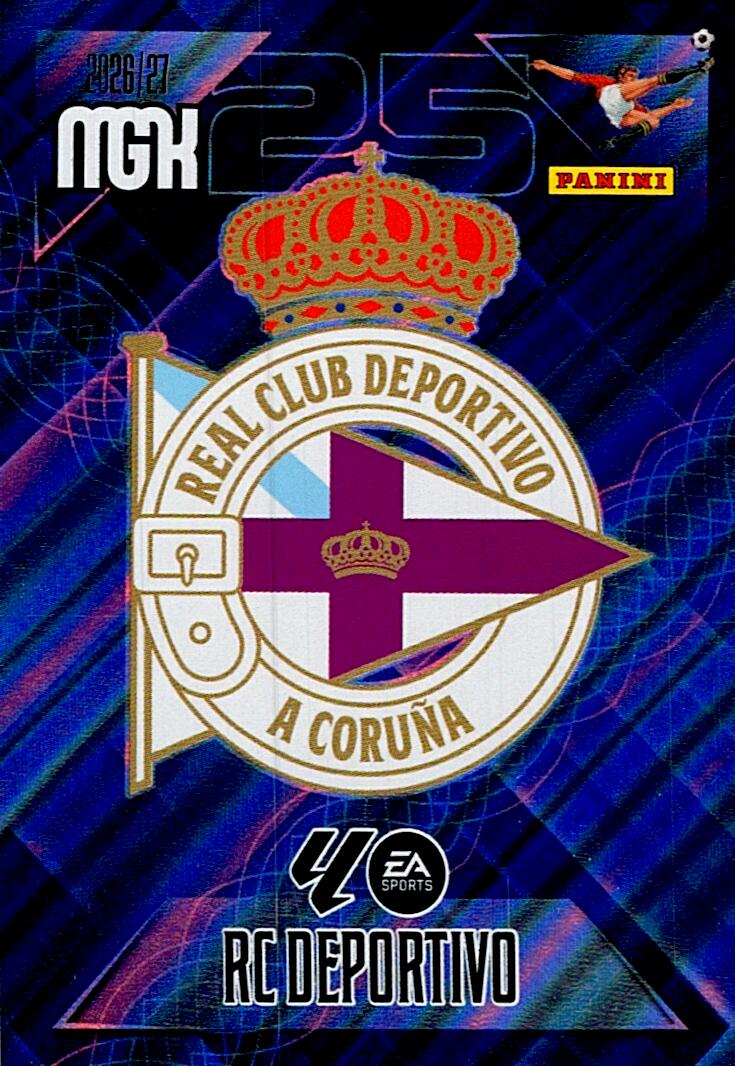 MEGACRACKS 2026/2027 ESCUDO RC DEPORTIVO Nº127