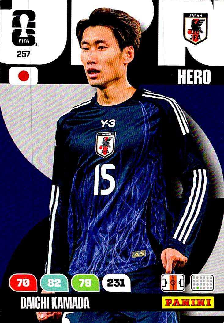 ADRENALYN WORLD CUP 2026 DAICHI KAMADA JAPAN Nº257