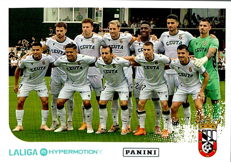 LALIGA HYPERMOTION 2025-26 ALINEACION CEUTA Nº117