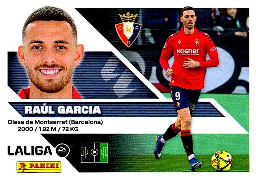 LIGA ESTE 2026/2027  CA OSASUNA RAÚL GARCÍA Nº18