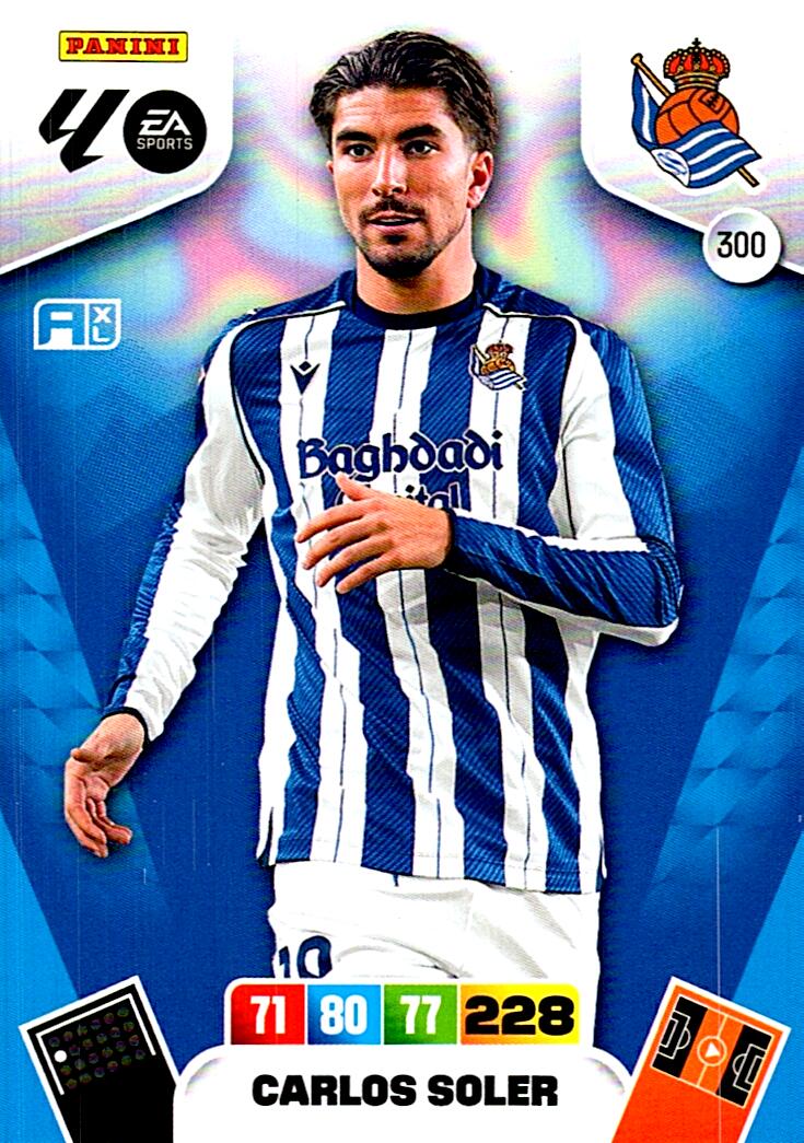 ADRENALYN LA LIGA 2025/2026 CARLOS SOLER REAL SOCIEDAD Nº300