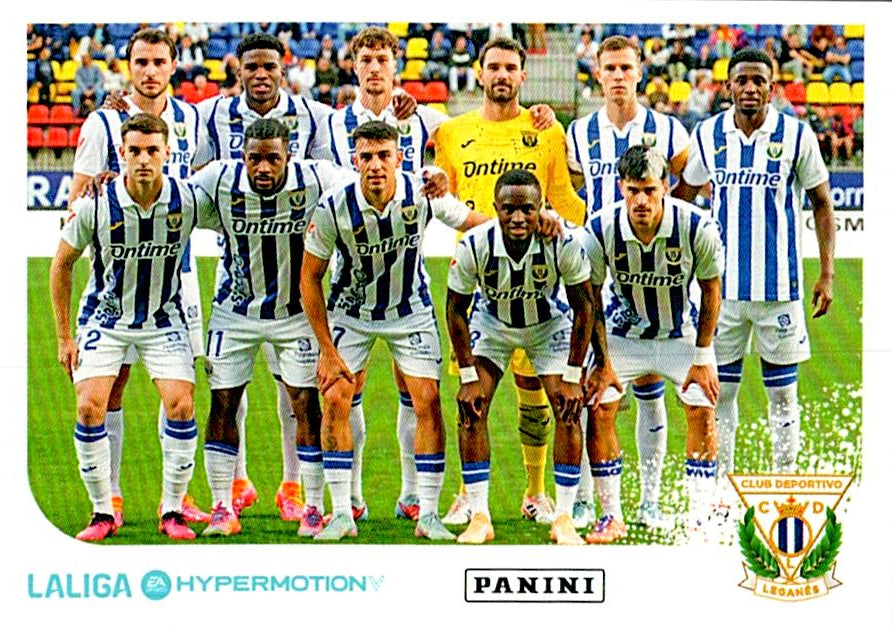 LALIGA HYPERMOTION 2025-26 ALINEACION LEGANES Nº269