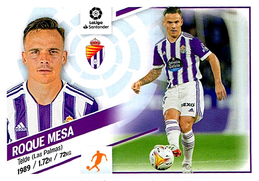 Cromo Liga Este 2022/2023 ROQUE MESA R. VALLADOLID CF Nº11