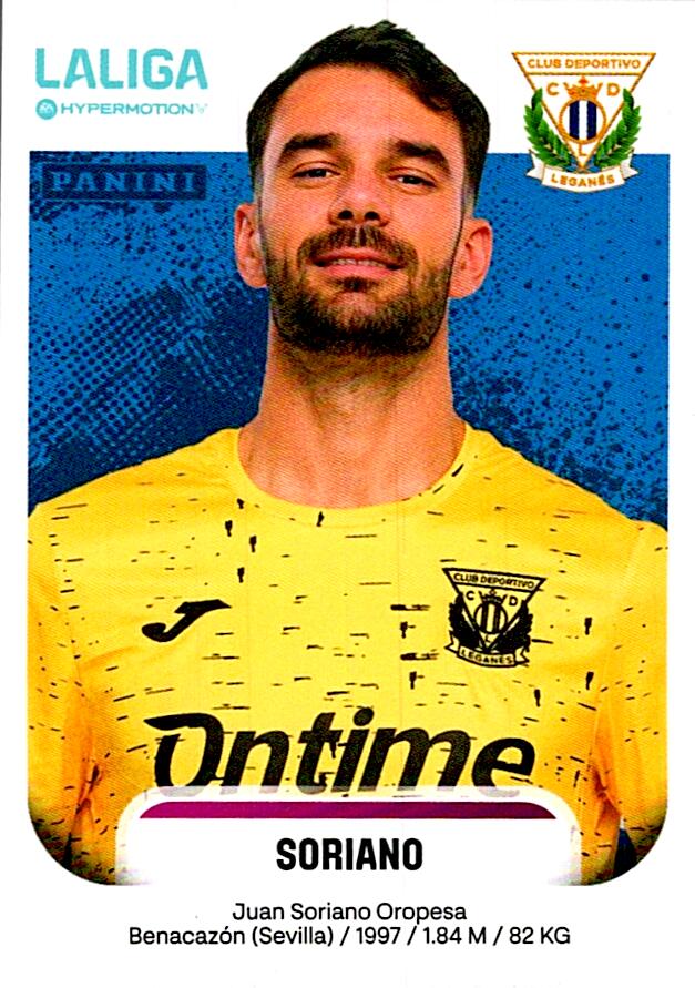 LALIGA HYPERMOTION 2025-26 SORIANO LEGANES Nº270