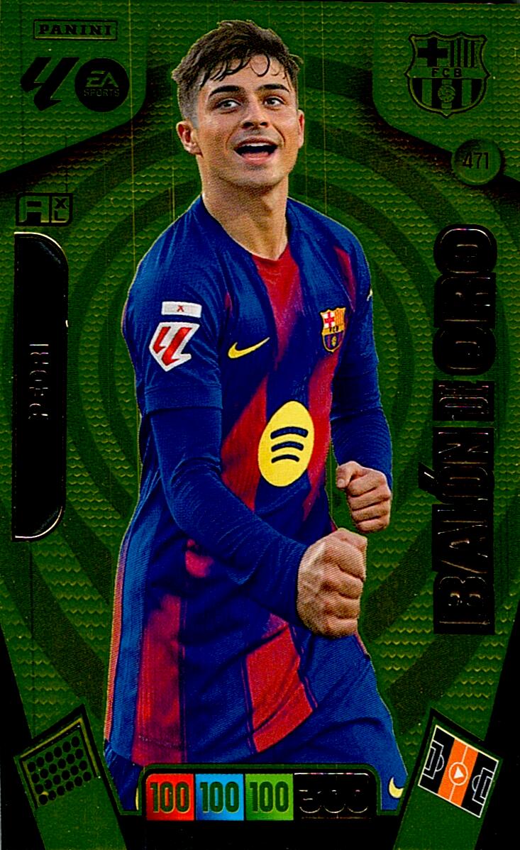 ADRENALYN LA LIGA 2025/2026 PEDRI BALON DE ORO Nº471