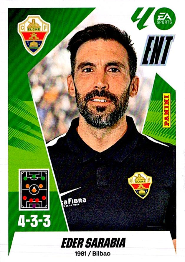 LIGA ESTE 2025/2026 ELCHE FC EDER SARABIA Nº2