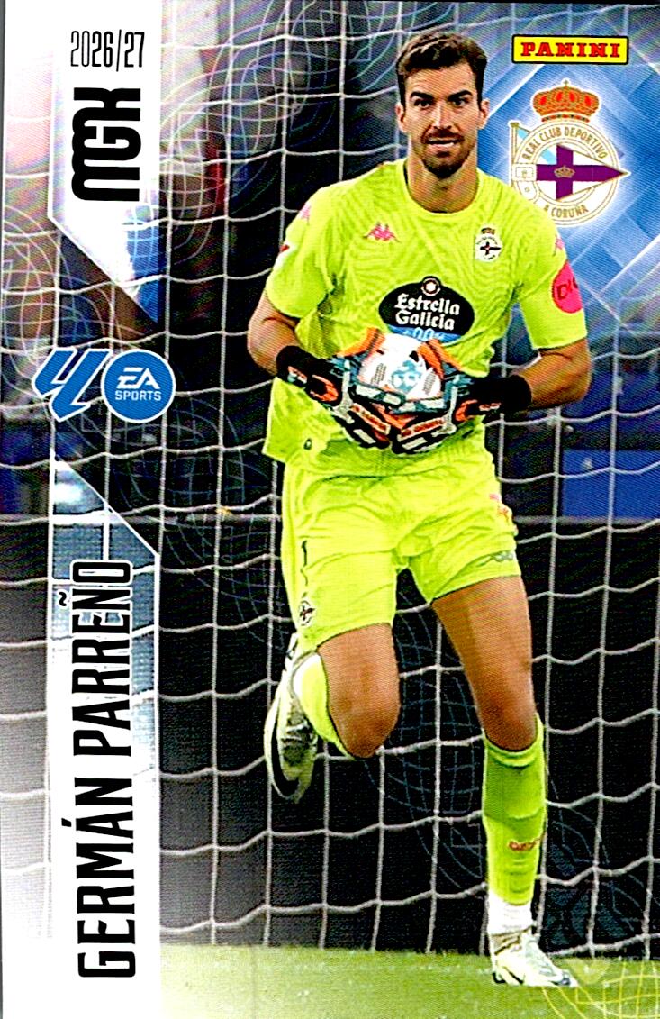 MEGACRACKS 2026/2027 GERMÁN PARREÑO RC DEPORTIVO Nº129