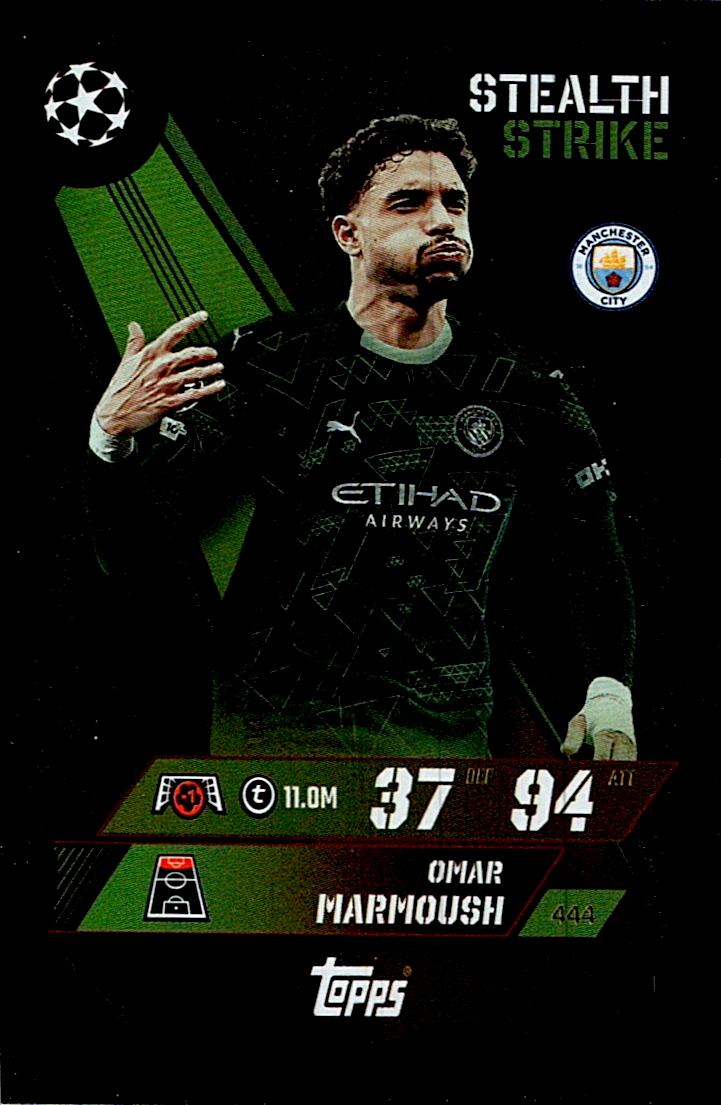 MATCH ATTAX CHAMPIONS LEAGUE 2025/2026 MARMOUSH STEALTH STRIKE Nº444