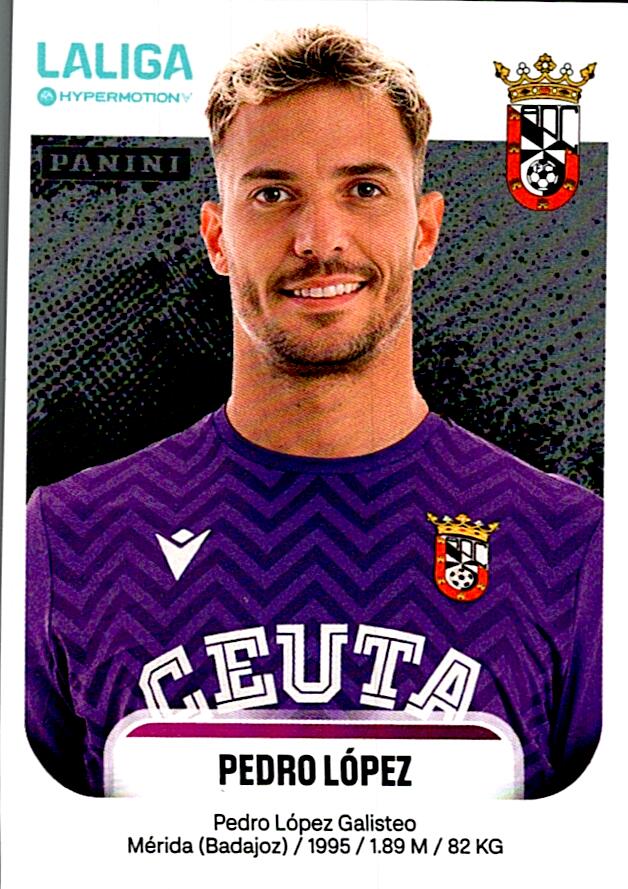 LALIGA HYPERMOTION 2025-26 PEDRO LOPEZ CEUTA Nº119