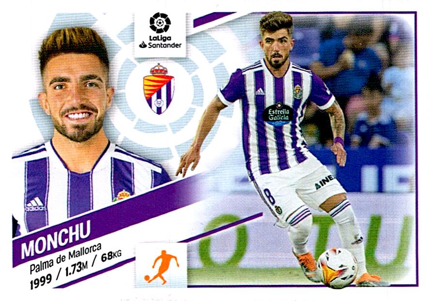 Cromo Liga Este 2022/2023 MONCHU R. VALLADOLID CF Nº13