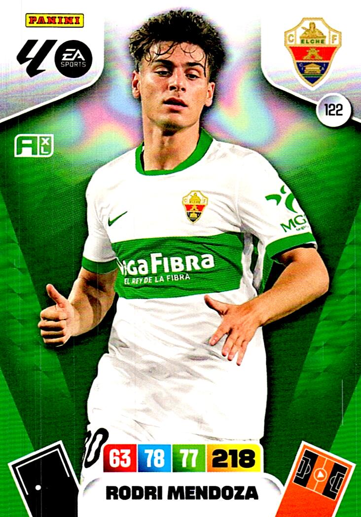 ADRENALYN LA LIGA 2025/2026 RODRI MENDOZA ELCHE CF Nº122