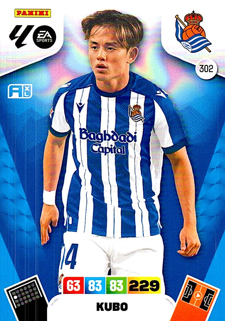 ADRENALYN LA LIGA 2025/2026 KUBO REAL SOCIEDAD Nº302