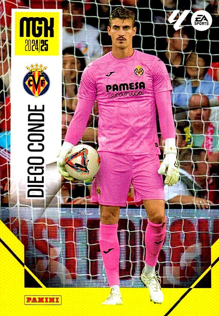 Megacracks 2024/2025 DIEGO CONDE Villarreal CF Nº 363 SEGUNDA EDICION