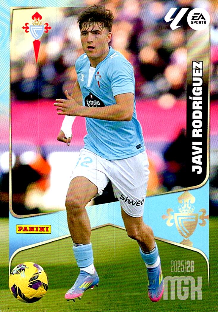 MEGACRACKS 2025/2026 RC CELTA JAVI RODRIGUEZ Nº112