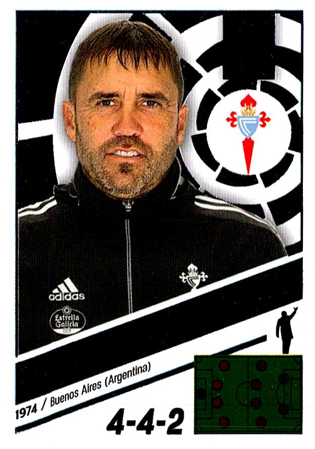 Cromo Liga Este 2022/2023 EDUARDO COUDET RC CELTA CF Nº2