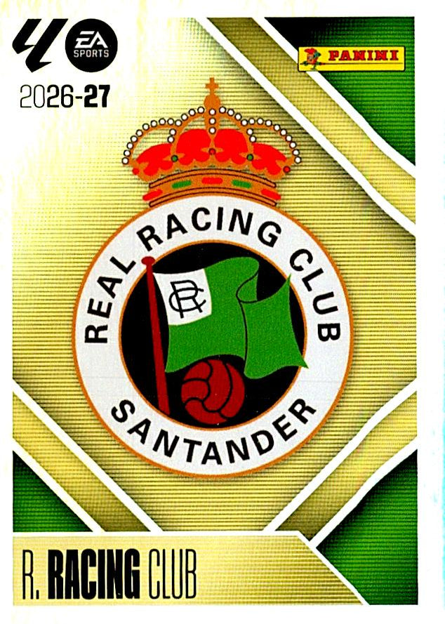 LIGA ESTE 2026/2027  REAL RACING CLUB ESCUDO Nº1