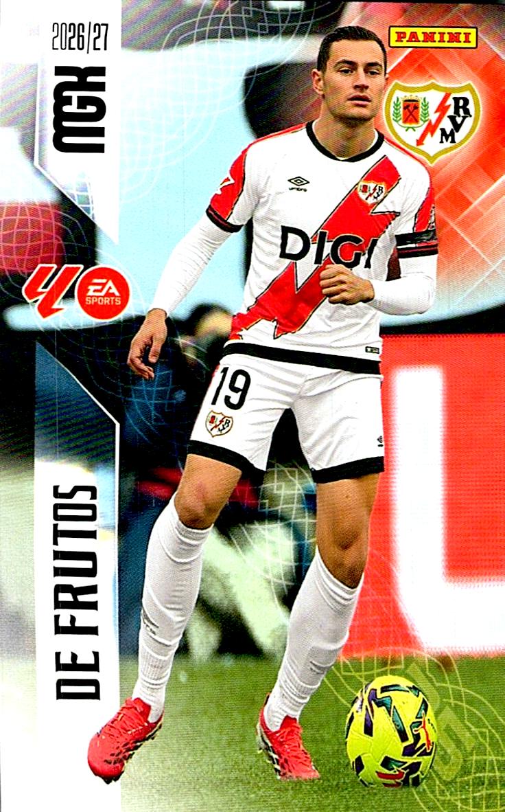 MEGACRACKS 2026/2027 DE FRUTOS RAYO VALLECANO Nº304