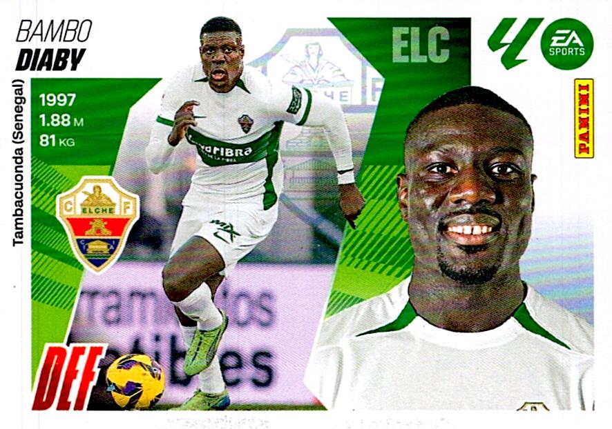 LIGA ESTE 2025/2026 ELCHE FC DIABY Nº6