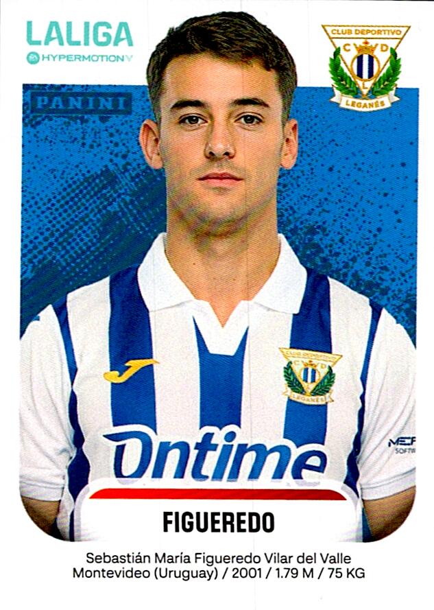 LALIGA HYPERMOTION 2025-26 FIGUEREDO LEGANES Nº273A
