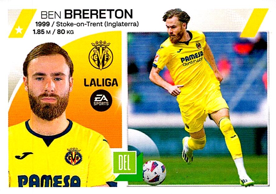 LIGA ESTE 2023/24 BRERETON VILLARREAL CF 19B SEGUNDA EDICION