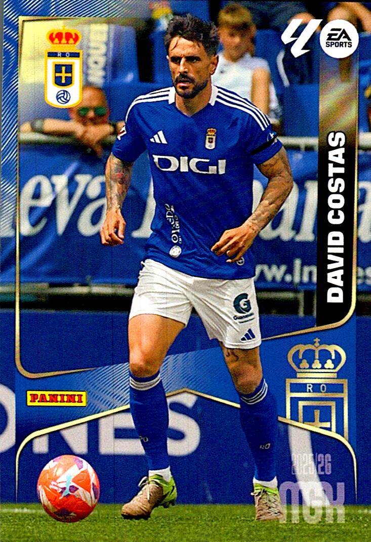 MEGACRACKS 2025/2026 DAVID COSTAS REAL OVIEDO Nº277