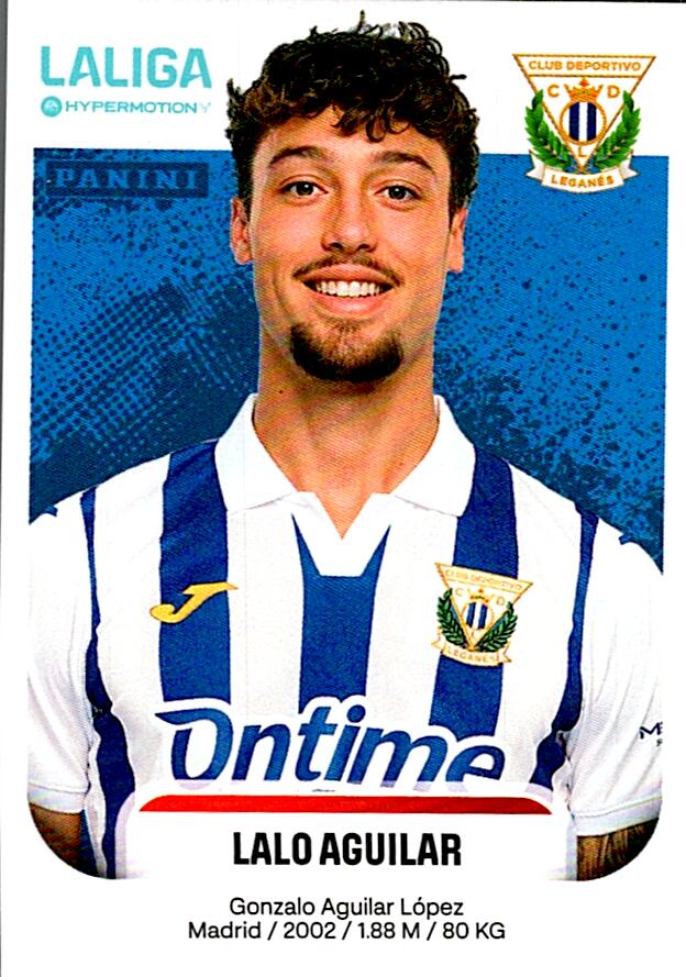 LALIGA HYPERMOTION 2025-26 LALO AGUILAR LEGANES Nº274