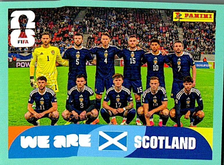 STICKERS FIFA WORLD CUP 2026 ALINEACION NºSCO 13
