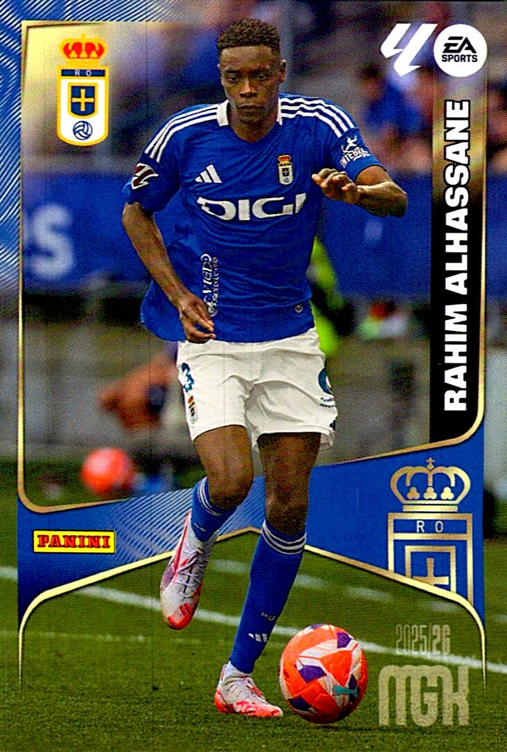 MEGACRACKS 2025/2026 RAHIM ALHASSANE REAL OVIEDO Nº278