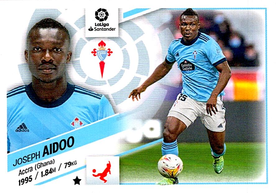 Cromo Liga Este 2022/2023 AIDOO RC CELTA CF Nº7