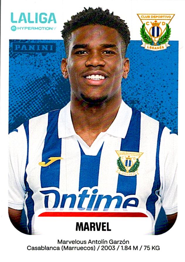 LALIGA HYPERMOTION 2025-26 MARVEL LEGANES Nº276A