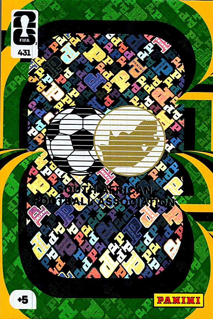 ADRENALYN WORLD CUP 2026 ESCUDO SOUTH AFRICA Nº431