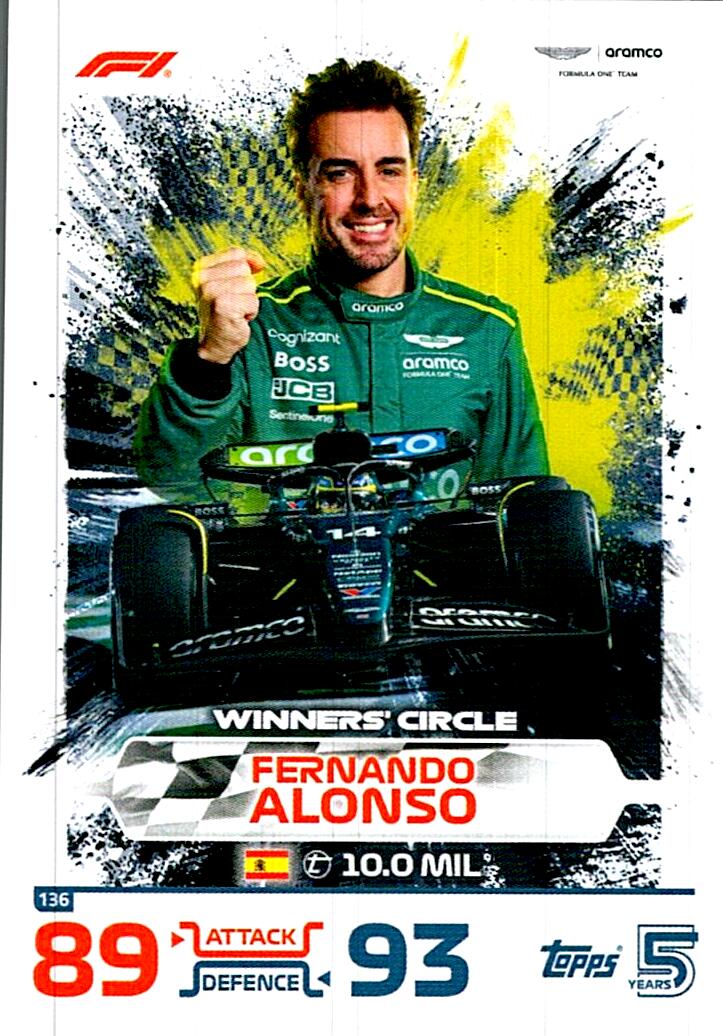 TOPPS TURBO ATTAX 2024 Nº136