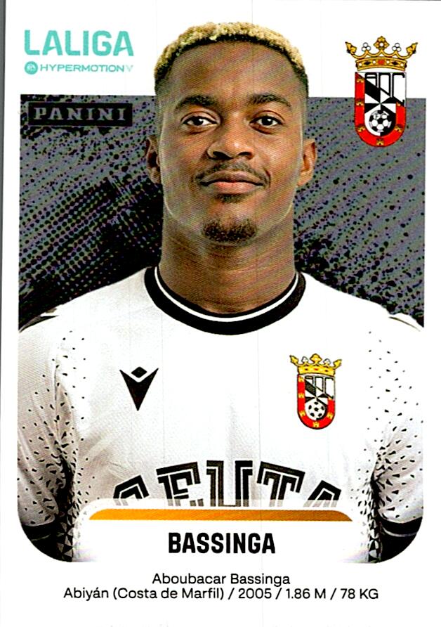 LALIGA HYPERMOTION 2025-26 BASSINGA CEUTA Nº125