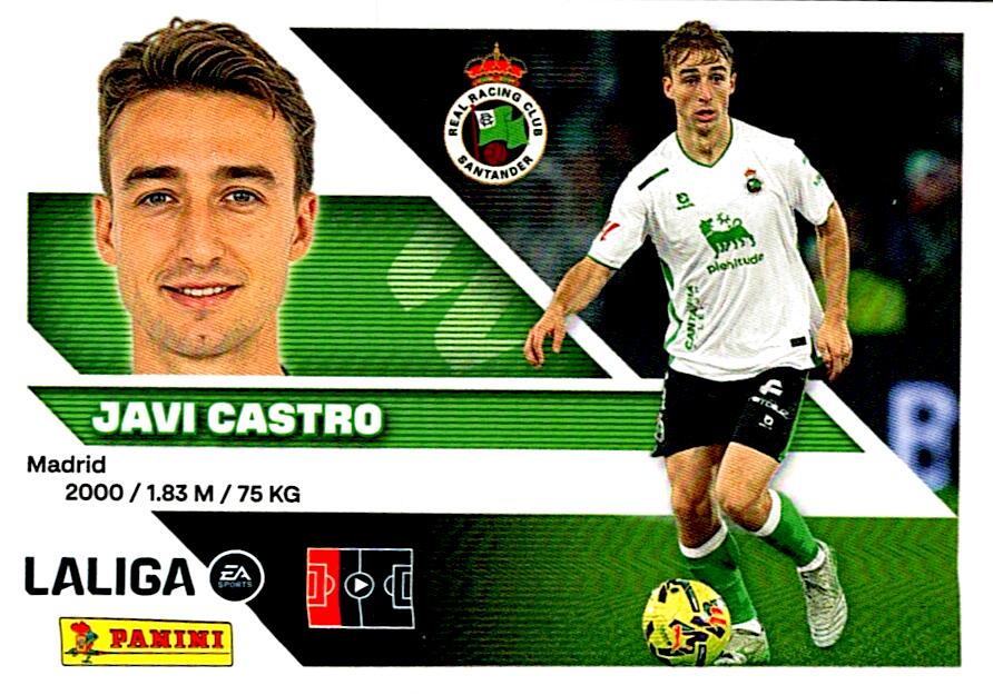 LIGA ESTE 2026/2027  REAL RACING CLUB JAVI CASTRO Nº8