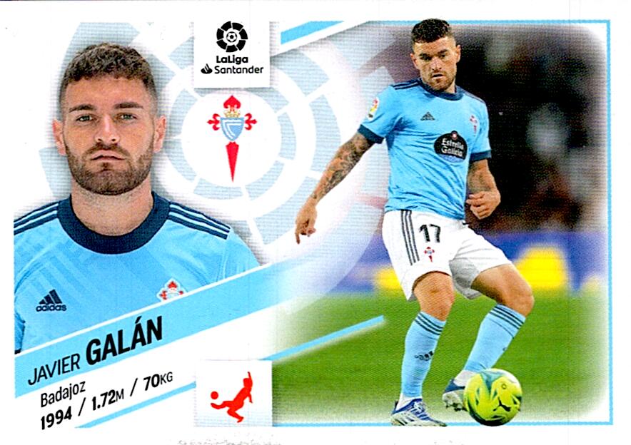 Cromo Liga Este 2022/2023 GALAN RC CELTA CF Nº9