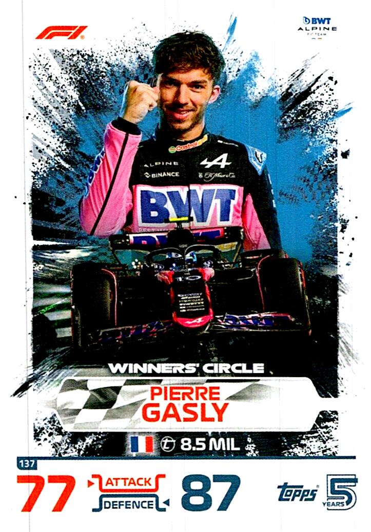 TOPPS TURBO ATTAX 2024 Nº137