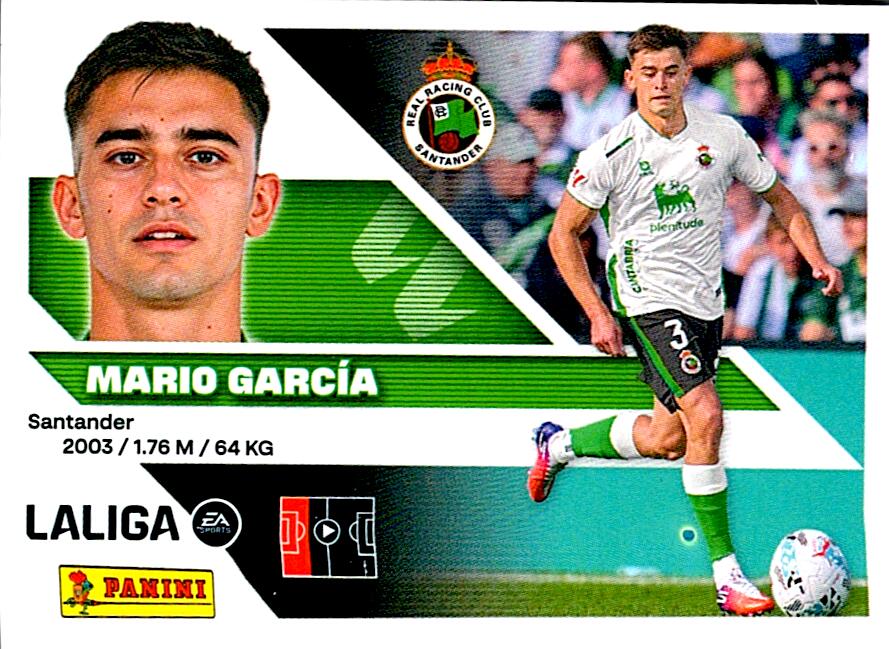 LIGA ESTE 2026/2027  REAL RACING CLUB MARIO GARCÍA Nº9B