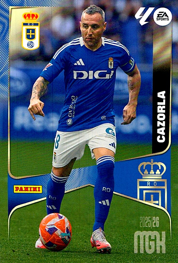 MEGACRACKS 2025/2026 CAZORLA REAL OVIEDO Nº282