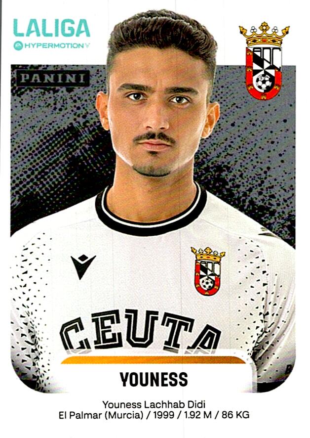 LALIGA HYPERMOTION 2025-26 YOUNESS CEUTA Nº126