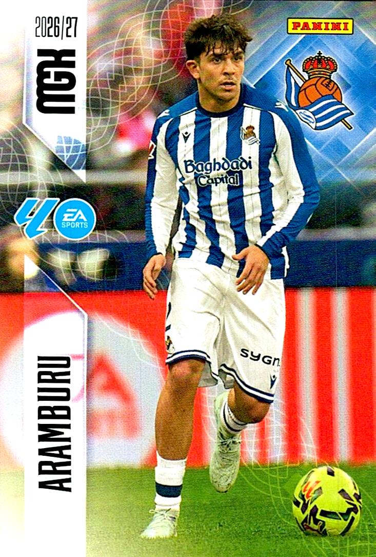 MEGACRACKS 2026/2027 ARAMBURU  REAL SOCIEDAD Nº310