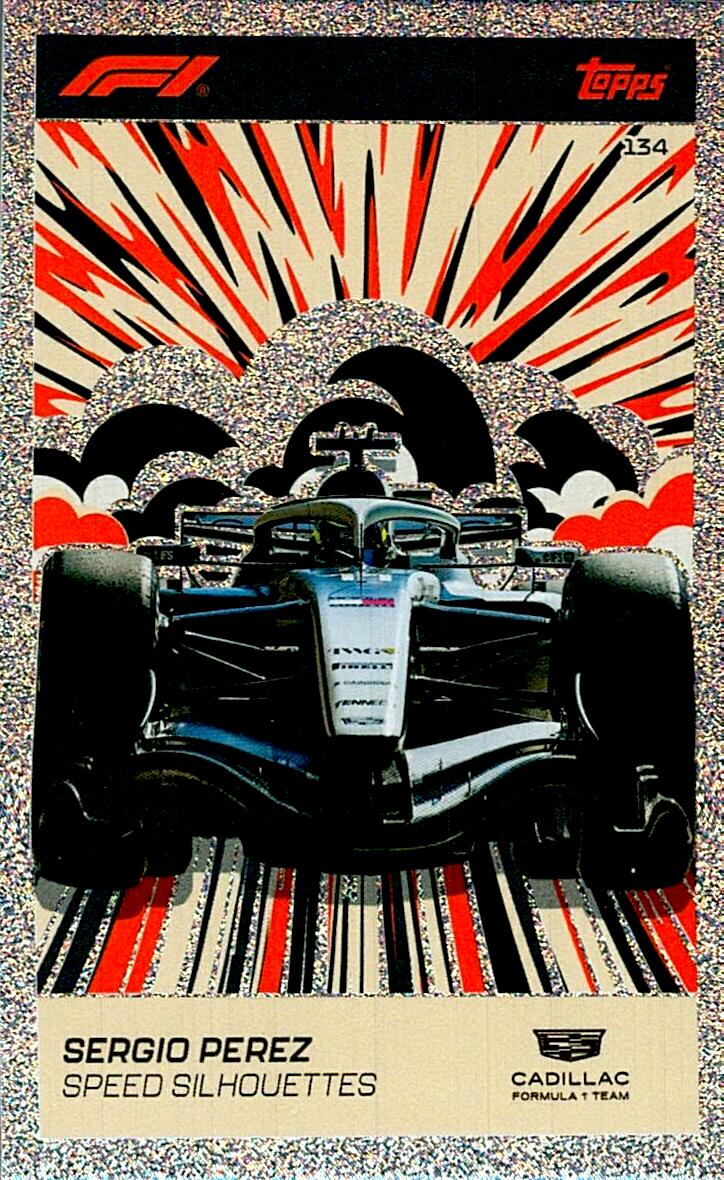 TURBO ATTAX FORMULA 1 2026 SERGIO PÉREZ Nº134