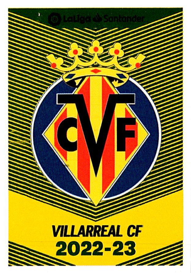 Cromo Liga Este 2022/2023 ESCUDO VILLARREAL CF Nº1